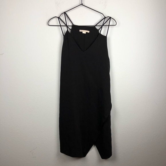 cooper & ella Dresses & Skirts - Cooper & Ella • Black Double Strap Mini Dress